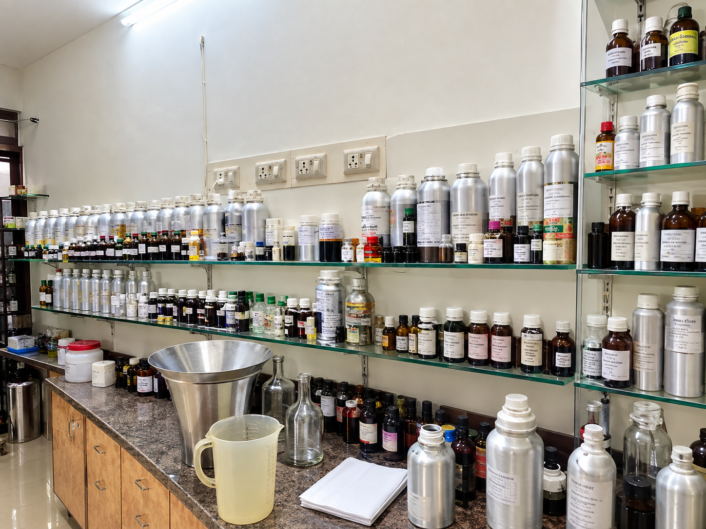 Unit A — Compound blending area